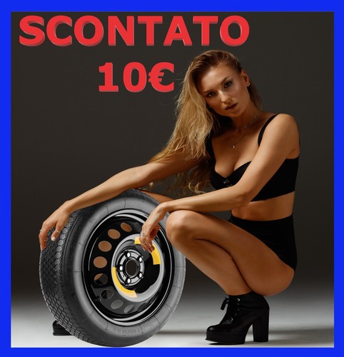 Ruotino fiat 500x - ruota, di