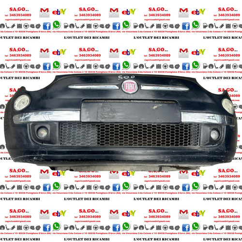 Paraurti anteriore fiat 500 - anteriore,