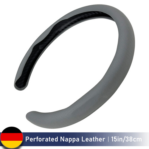 Coprivolante auto pelle nappa - pelle,