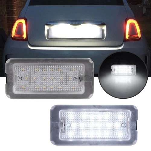 Luci targa led fiat 500 - luci, 500c